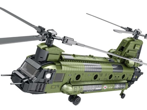 Reobrix Licencjonowane Klocki Helikopter CH-47 Chinook 1458 ele ZA5802 Reobrix Licencjonowane Klocki Helikopter CH-47 Chinook 1458 ele ZA5802
