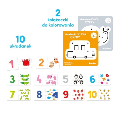 Akademia CzuCzu Cyfry 3+ Akademia CzuCzu Cyfry 3+