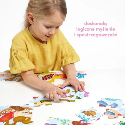 CzuCzu Magiczne puzzle Syrenki 4+ CzuCzu Magiczne puzzle Syrenki 4+