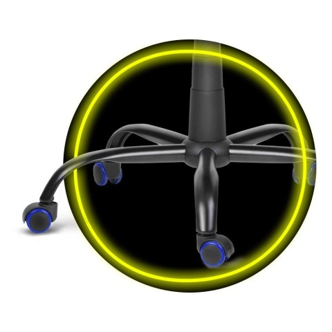 Fotel biurowy dla gracza Sofotel Cerber czarno-niebieski Fotel biurowy dla gracza Sofotel Cerber czarno-niebieski