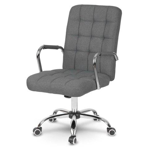 Fotel biurowy materiałowy Benton szary Fotel biurowy materiałowy Benton szary