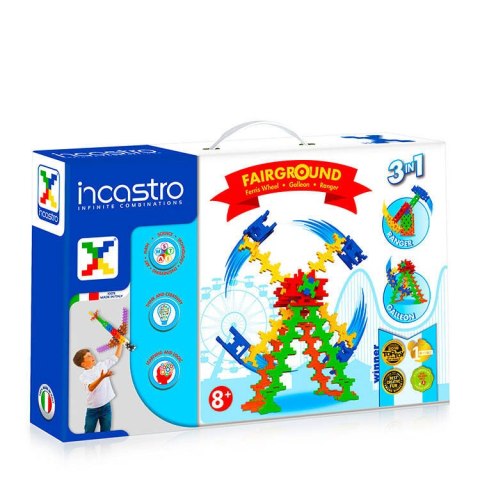 Incastro Fairground 3w1 150 el. - Klocki konstrukcyjne Incastro Fairground 3w1 150 el. - Klocki konstrukcyjne