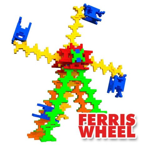 Incastro Fairground 3w1 150 el. - Klocki konstrukcyjne Incastro Fairground 3w1 150 el. - Klocki konstrukcyjne