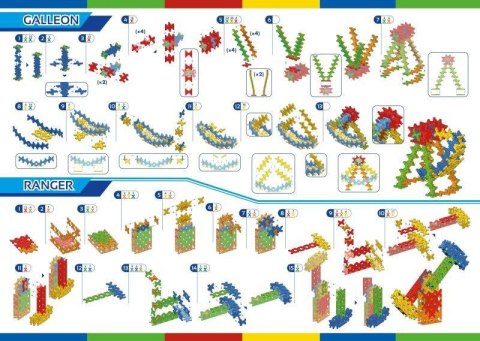 Incastro Fairground 3w1 150 el. - Klocki konstrukcyjne Incastro Fairground 3w1 150 el. - Klocki konstrukcyjne