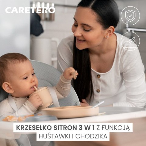 KRZESEŁKO DO KARMIENIA SITRON BEIGE KRZESEŁKO DO KARMIENIA SITRON BEIGE
