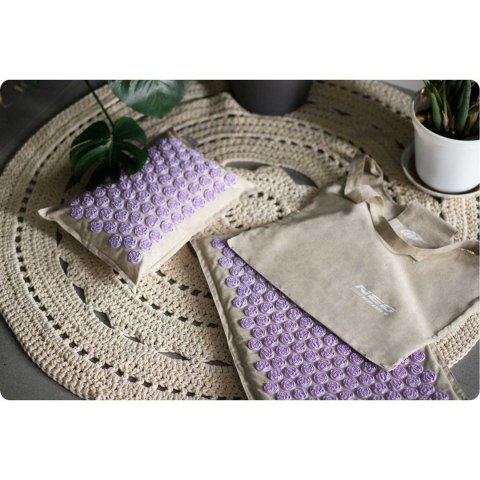 Mata do akupresury z kolcami Neo-Sport NS902- szaro-lawendowa Mata do akupresury z kolcami Neo-Sport NS902- szaro-lawendowa