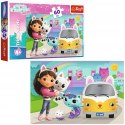 Puzzle Gabby i kocie przygody, Koci Domek Gabi 60 elementów Trefl 17415 Puzzle Gabby i kocie przygody, Koci Domek Gabi 60 elementów Trefl 17415