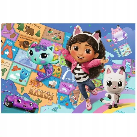 Puzzle Przyjaźń w kocim domku Gabi 100 elementów Trefl 16515 Puzzle Przyjaźń w kocim domku Gabi 100 elementów Trefl 16515