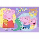 Puzzle Szczęśliwa świnka, Świnka Peppa 60 elementów Trefl 17414 Puzzle Szczęśliwa świnka, Świnka Peppa 60 elementów Trefl 17414