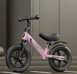 ROWEREK biegowy - lekki bezpieczny dla dziecka różowy