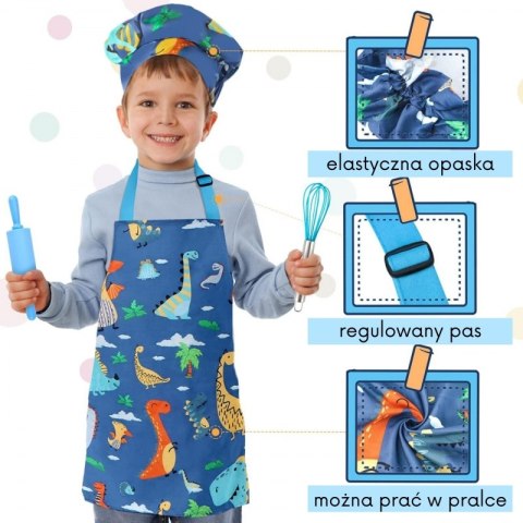 WOOPIE Dino Zestaw Małego Kucharza WOOPIE Dino Zestaw Małego Kucharza