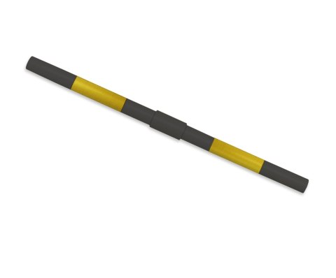 Belka do przeszkody do skakania na Hobby Horse - czarno-złota - 160 cm Belka do przeszkody do skakania na Hobby Horse - czarno-złota - 160 cm