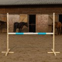 Belka do przeszkody do skakania na Hobby Horse - jasnoniebieska - 160 cm