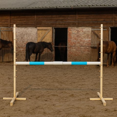 Belka do przeszkody do skakania na Hobby Horse - jasnoniebieska - 160 cm Belka do przeszkody do skakania na Hobby Horse - jasnoniebieska - 160 cm
