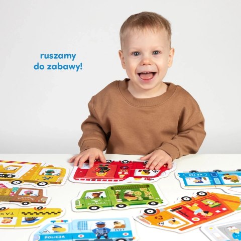 CzuCzu Pierwsze puzzle Pojazdy 2+ CzuCzu Pierwsze puzzle Pojazdy 2+