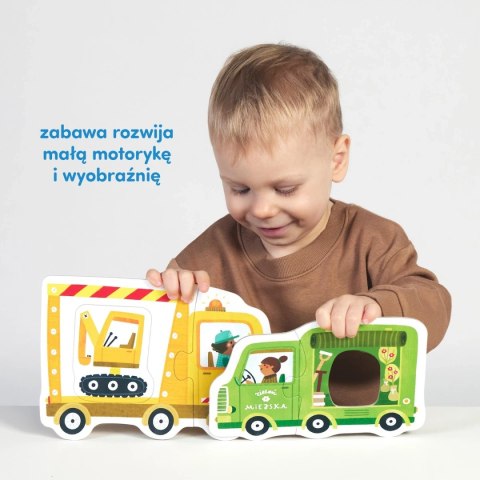 CzuCzu Pierwsze puzzle Pojazdy 2+ CzuCzu Pierwsze puzzle Pojazdy 2+
