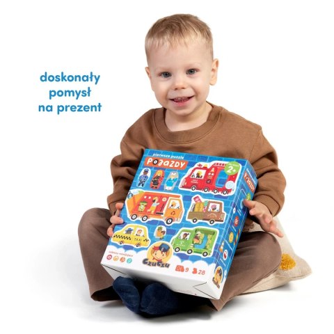 CzuCzu Pierwsze puzzle Pojazdy 2+ CzuCzu Pierwsze puzzle Pojazdy 2+