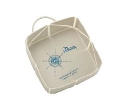 Hunter List Składana Silikonowa Miska Podróżna Beżowa 590ml