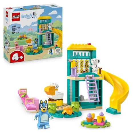 LEGO(R) BLUEY 11201 Blue i Łatko na placu zabaw LEGO(R) BLUEY 11201 Blue i Łatko na placu zabaw