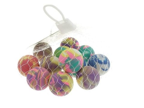 Piłeczka kauczukowa 2,5cm 12szt Piłeczka kauczukowa 2,5cm 12szt
