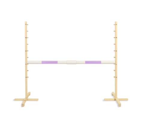 Przeszkoda skokowa do Hobby Horse 160cm, h-120 cm, belka jasny fiolet