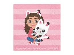 Serwetki Koci Domek Gabi Mix kolorów 33 x 33 cm 20 szt
