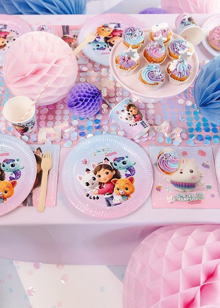 Talerzyki Koci Domek Gabi mix 23 cm 6 szt Talerzyki Koci Domek Gabi mix 23 cm 6 szt