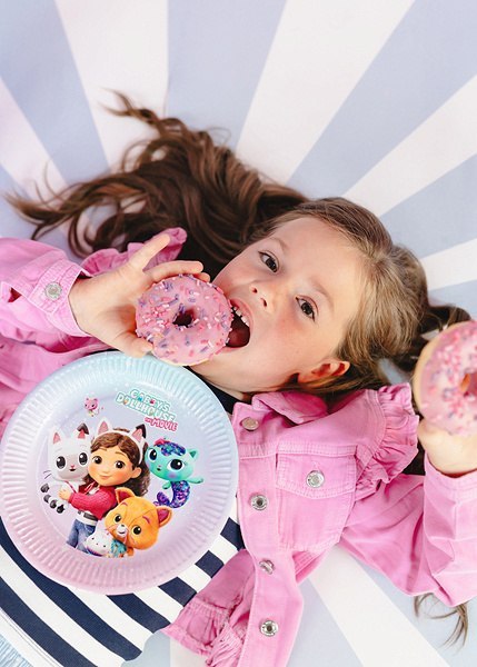 Talerzyki Koci Domek Gabi mix 23 cm 6 szt Talerzyki Koci Domek Gabi mix 23 cm 6 szt