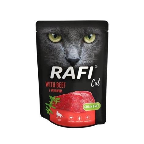 Dolina Noteci Rafi Cat Adult Z Wołowiną 300g Dolina Noteci Rafi Cat Adult Z Wołowiną 300g