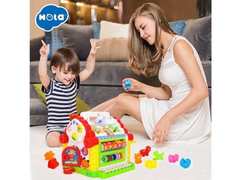 Edukacyjny INTERAKTYWNY MULTIDOMEK dźwięk ZA0024