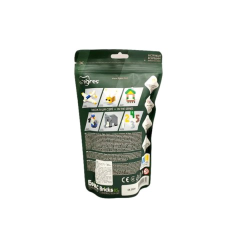 Klocki konstrukcyjne Bricks - Słoń - 85 el. Klocki konstrukcyjne Bricks - Słoń - 85 el.