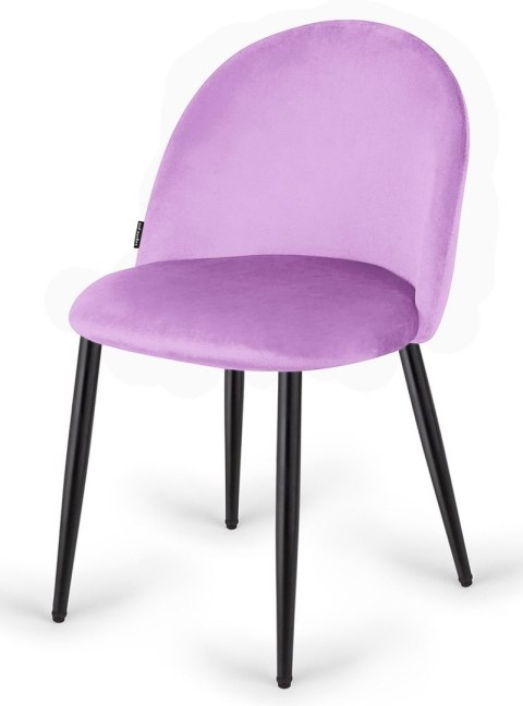 Krzesło tapicerowane GLORIA VIOLET VELVET OUTLET Krzesło tapicerowane GLORIA VIOLET VELVET OUTLET