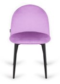 Krzesło tapicerowane GLORIA VIOLET VELVET OUTLET Krzesło tapicerowane GLORIA VIOLET VELVET OUTLET