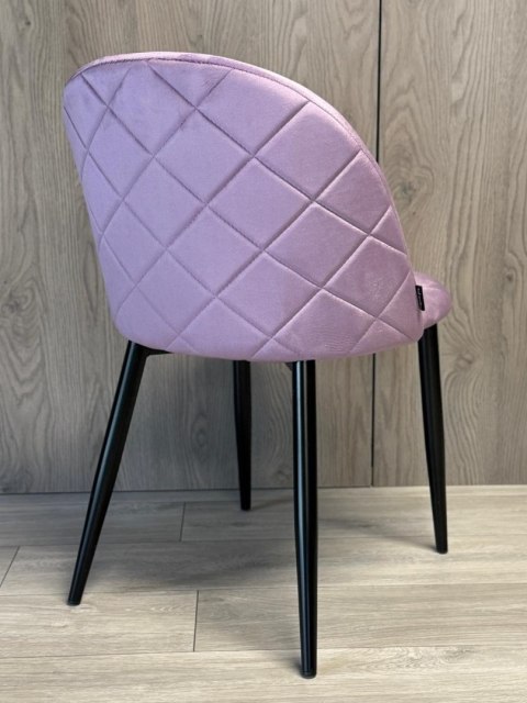 Krzesło tapicerowane GLORIA VIOLET VELVET OUTLET Krzesło tapicerowane GLORIA VIOLET VELVET OUTLET