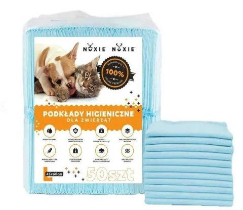 Mata dla psa psów podkłady higieniczne 50szt 45x60cm Mata dla psa psów podkłady higieniczne 50szt 45x60cm