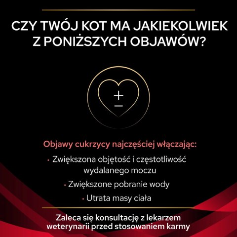 PURINA Pro Plan Veterinary Diets DM Diabetes Management Cat Kurczak 85g PURINA Pro Plan Veterinary Diets DM Diabetes Management Cat Kurczak 85g