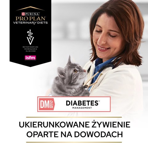 PURINA Pro Plan Veterinary Diets DM Diabetes Management Cat Kurczak 85g PURINA Pro Plan Veterinary Diets DM Diabetes Management Cat Kurczak 85g