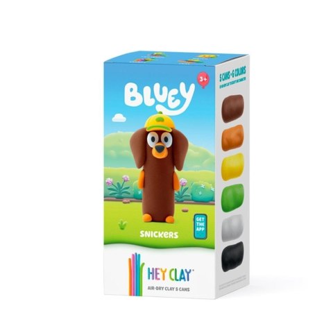 Hey Clay - Figurka Bluey Snickers + akces 5pak Hey Clay - Figurka Bluey Snickers + akces 5pak