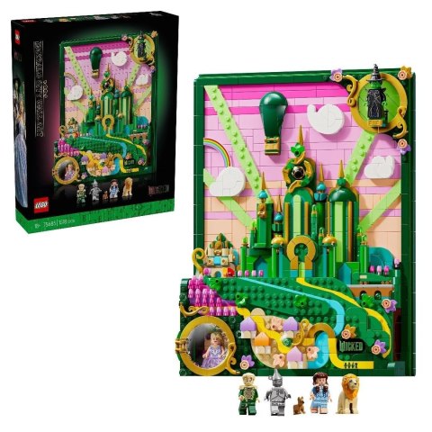 LEGO(R) WICKED 75685 Obraz Emerald City LEGO(R) WICKED 75685 Obraz Emerald City