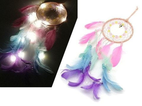 Łapacz snów ze światłem LED 45x16x13,5cm