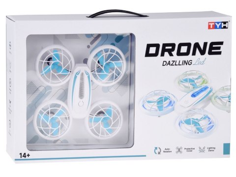 Quadcopter Led Dron efektowne Oświetlenie Super Akrobacje + pilot RC0737 Quadcopter Led Dron efektowne Oświetlenie Super Akrobacje + pilot RC0737