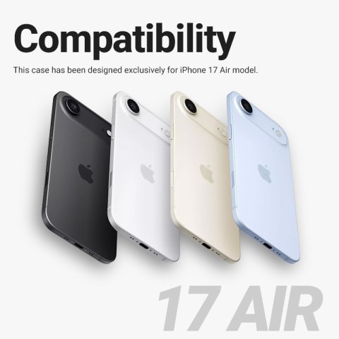 Crong Color Cover Magnetic - Etui MagSafe iPhone Air (niebieski) Crong Color Cover Magnetic - Etui MagSafe iPhone Air (niebieski)