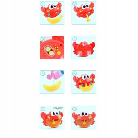 Krab bąbelkowy maszynka do robienia piany 1688-1 Krab bąbelkowy maszynka do robienia piany 1688-1