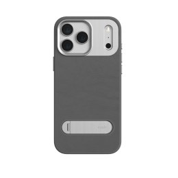Moshi Kameleon MagSafe - Etui iPhone 17 Pro Max z funkcją podstawki (Midnight Gray)