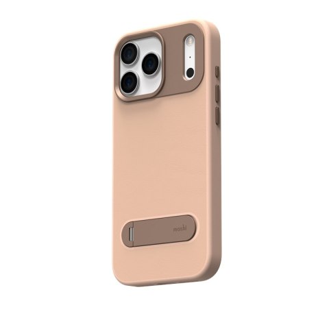 Moshi Kameleon MagSafe - Etui iPhone 17 Pro Max z funkcją podstawki (Milktea Brown)