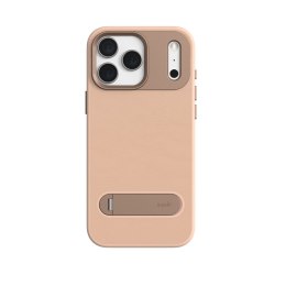 Moshi Kameleon MagSafe - Etui iPhone 17 Pro Max z funkcją podstawki (Milktea Brown)