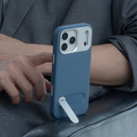 Moshi Kameleon MagSafe - Etui iPhone 17 Pro z funkcją podstawki (Dusk Blue) Moshi Kameleon MagSafe - Etui iPhone 17 Pro z funkcją podstawki (Dusk Blue)
