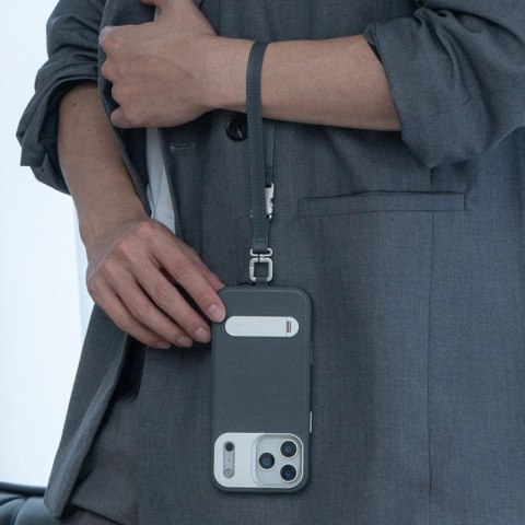 Moshi Kameleon MagSafe - Etui iPhone 17 Pro z funkcją podstawki (Dusk Blue) Moshi Kameleon MagSafe - Etui iPhone 17 Pro z funkcją podstawki (Dusk Blue)