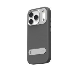 Moshi Kameleon MagSafe - Etui iPhone 17 Pro z funkcją podstawki (Midnight Gray)