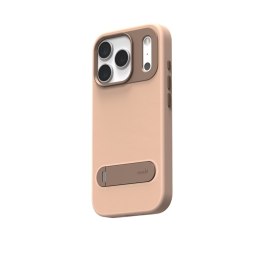 Moshi Kameleon MagSafe - Etui iPhone 17 Pro z funkcją podstawki (Milktea Brown)